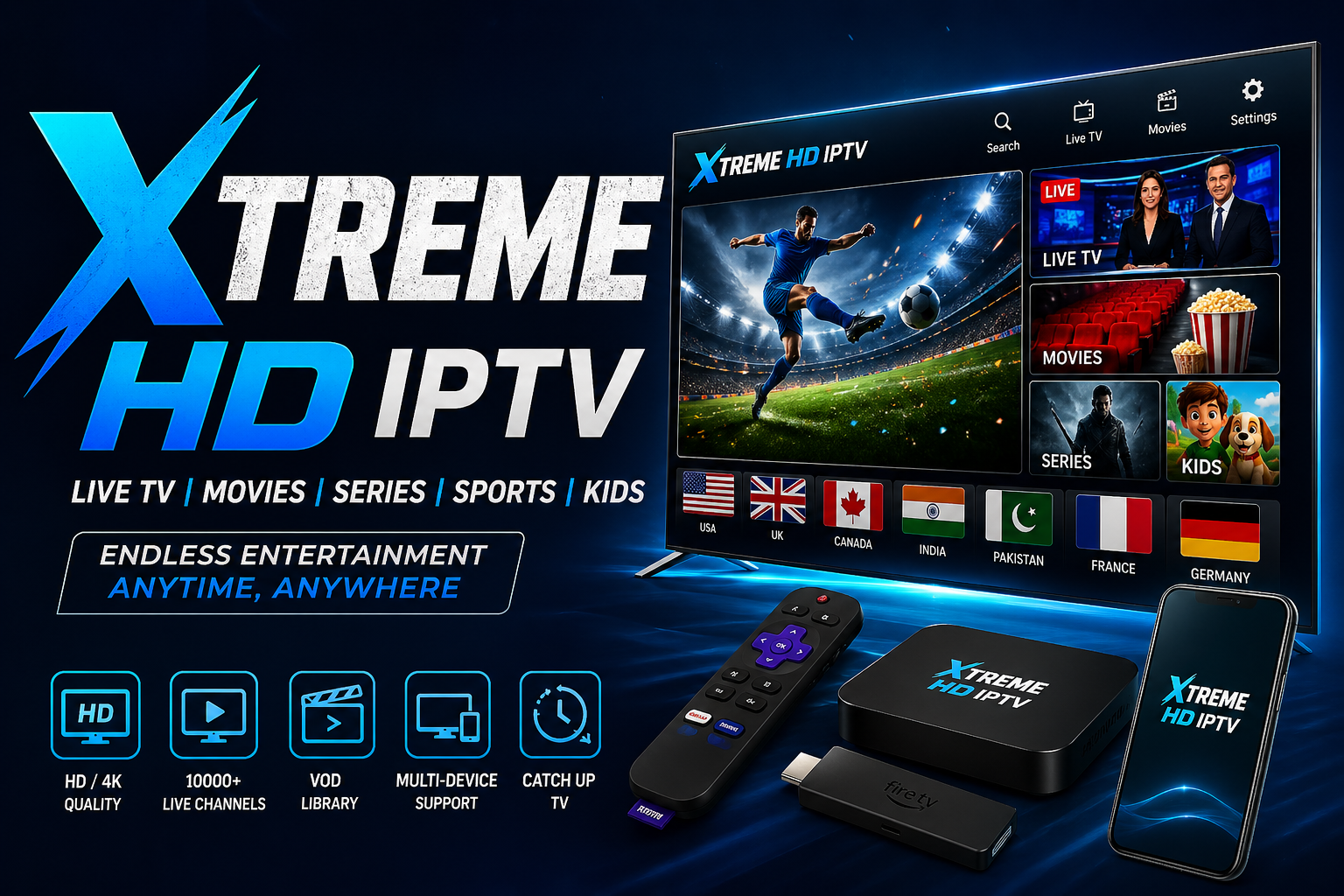 Xtreme HD IPTV: Complete Guide to One of the Best IPTV Services
