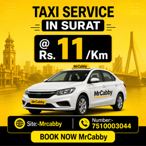 MrCabby: Top One Taxi Service in Surat for Affordable Rides