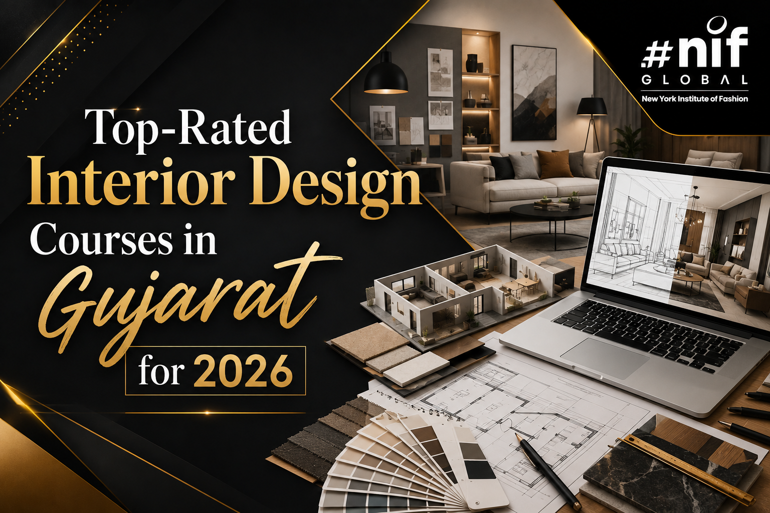 Top-Rated Interior Design Courses in Gujarat for 2026