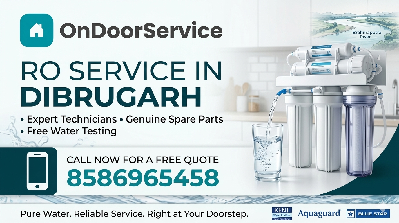 Every family needs to take RO Service in Dibrugarh seriously.