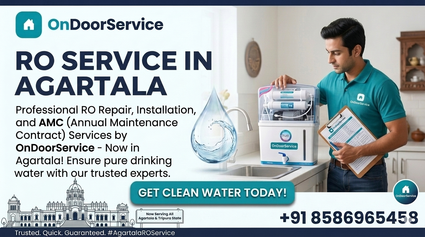 Need RO Service in Agartala? Get Fast Doorstep Assistance