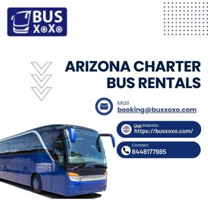 Book Arizona Charter Bus for safe and caring travel
