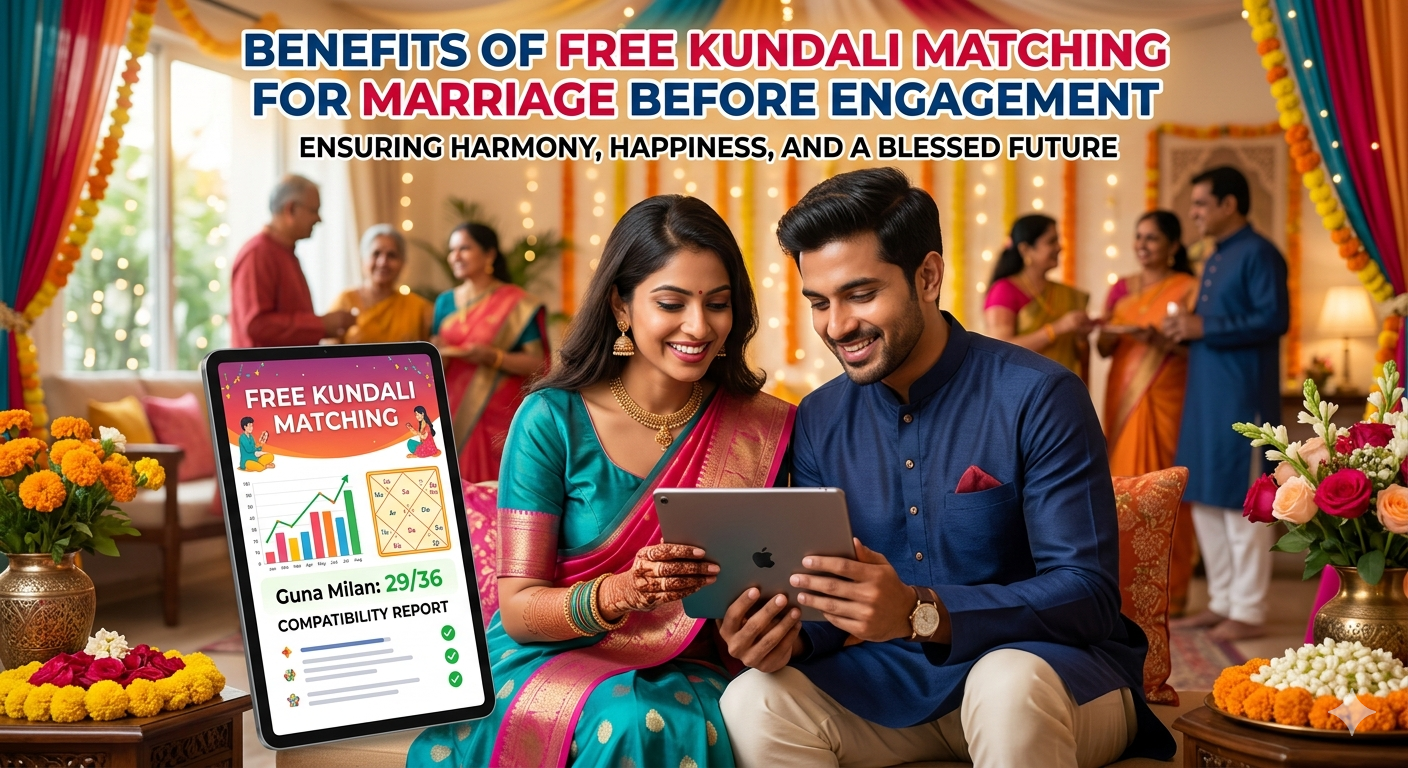 Benefits of Free Kundali Matching for Marriage Before Engagement