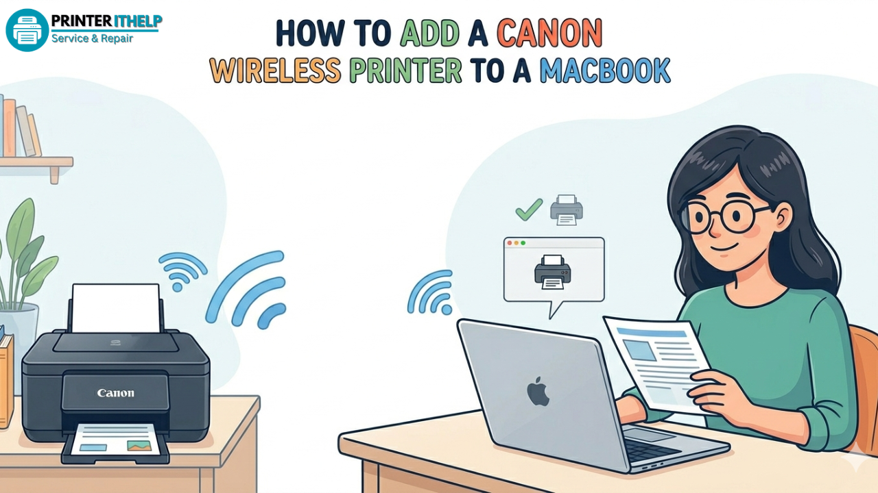 How to Add a Canon Wireless Printer to a MacBook