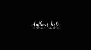 Author's Note