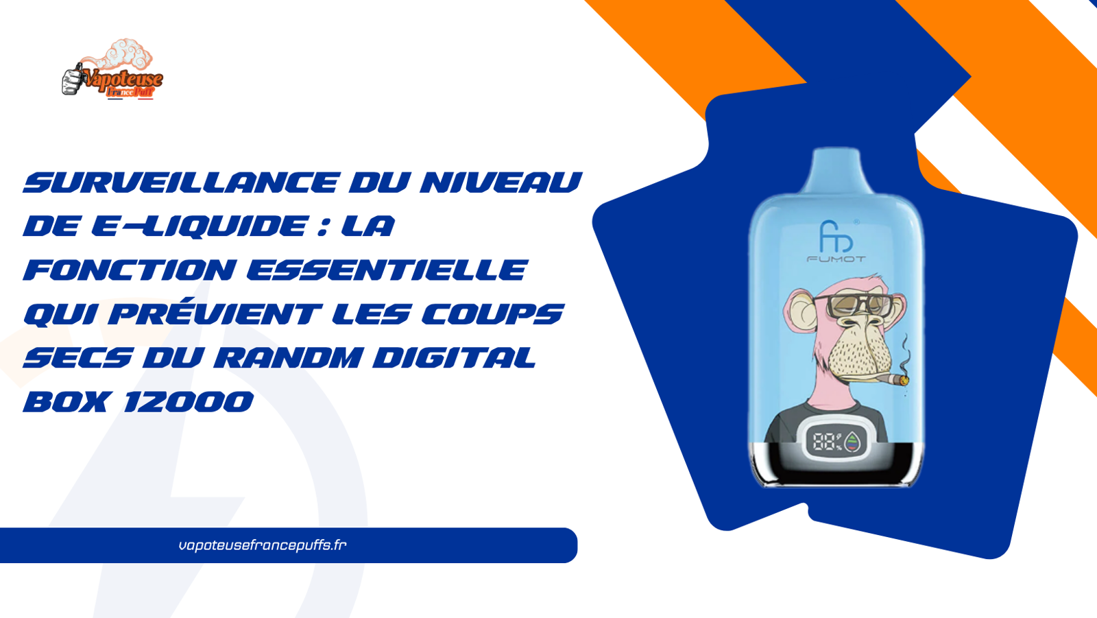 Surveillance du Niveau de E-Liquide : La Fonction Essentielle Qui Prévient les Coups Secs du randm digital box 12000