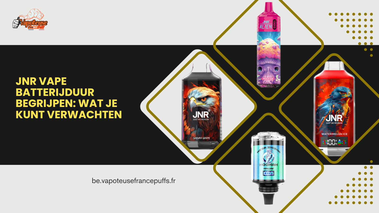 JNR Vape Batterijduur Begrijpen: Wat Je Kunt Verwachten
