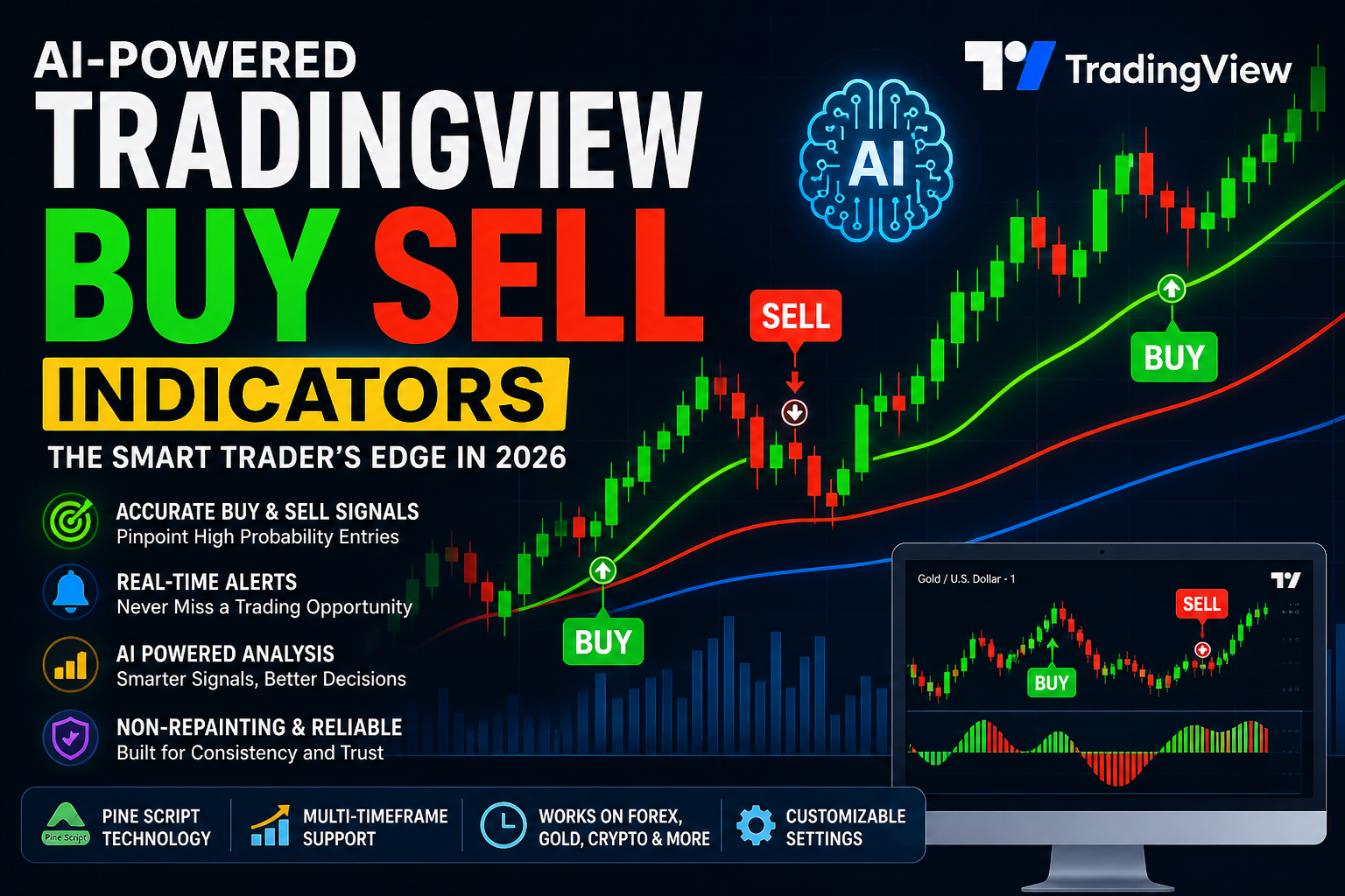 AI-Powered TradingView Buy Sell Indicators: The Smart Trader’s Edge in 2026