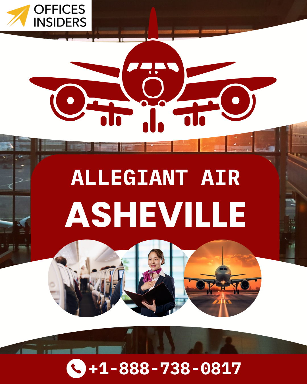 Allegiant Air Asheville +1-888-738-0817