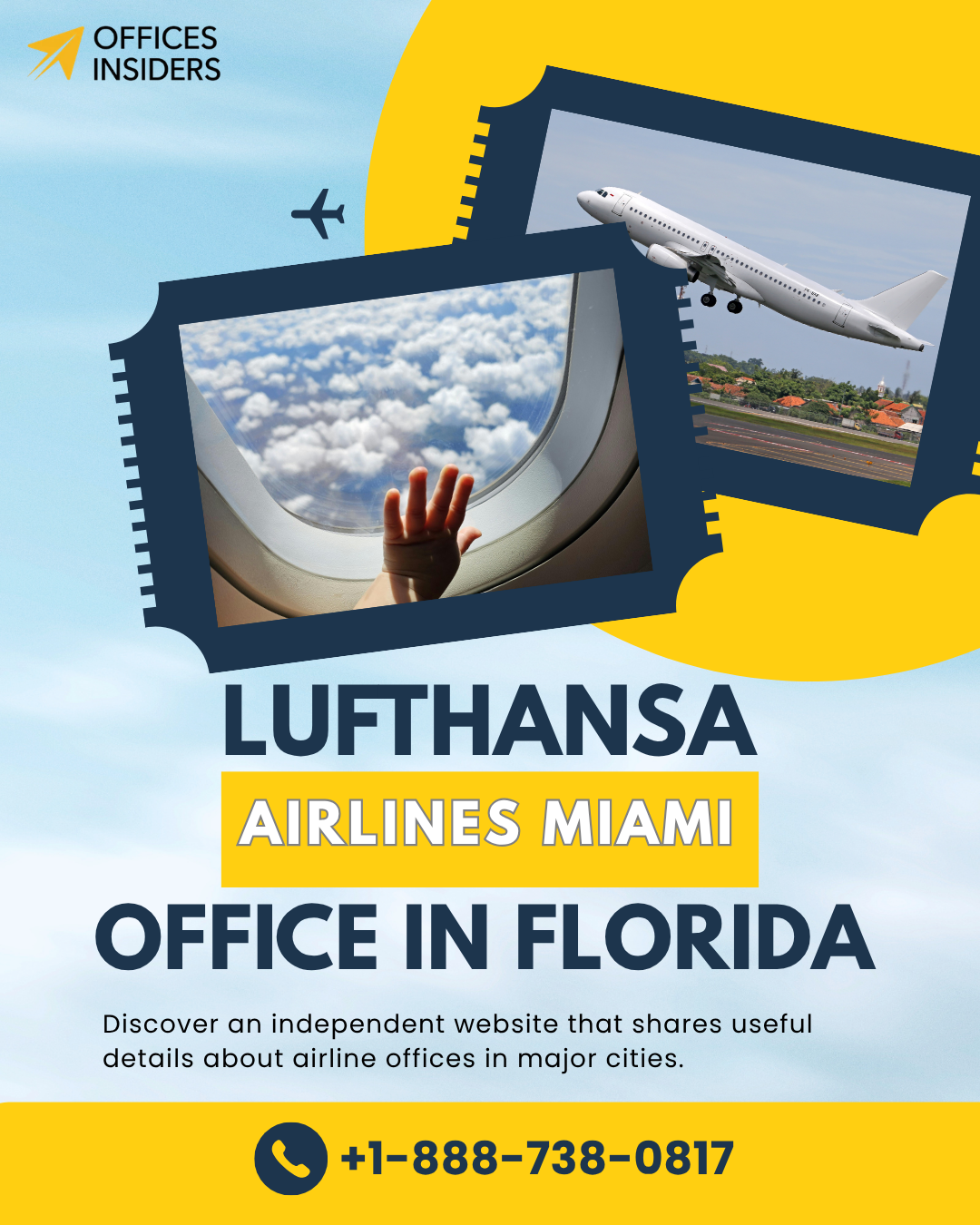 Lufthansa Airlines Miami Office in Florida +1-888-738-0817