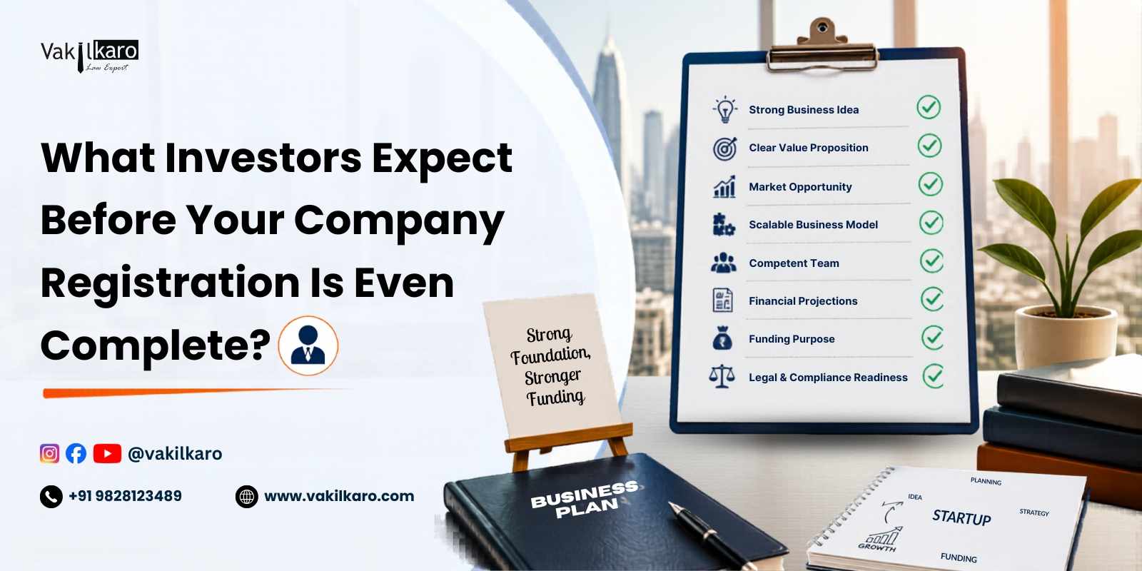 What Investors Expect Before Your Company Registration Is Even Complete?