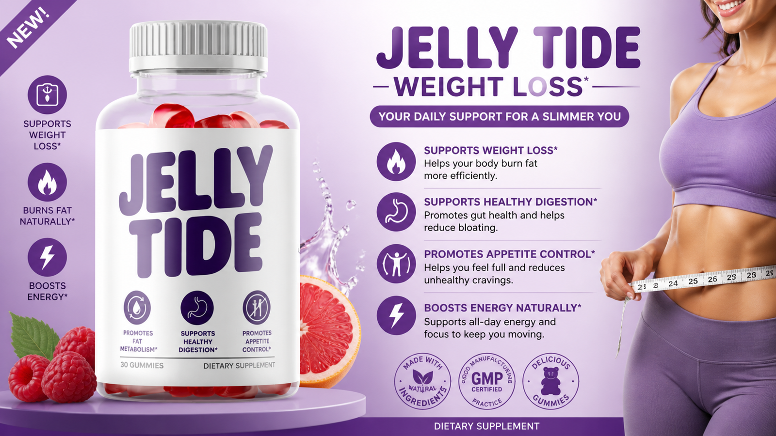 JellyTide Reviews: Ingredients, Benefits, Side Effects & Results