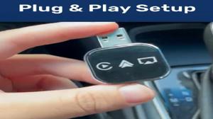 TopCarPlay Wireless CarPlay Adapter – No Lag, No Wires, Just Drive