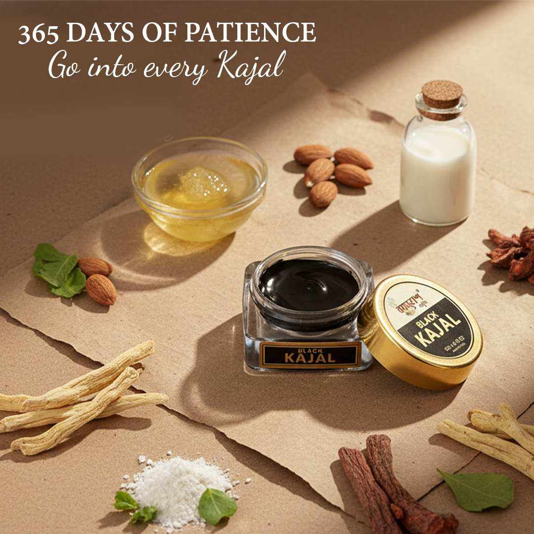 Best Ayurvedic Black Kajal For Eye Beauty