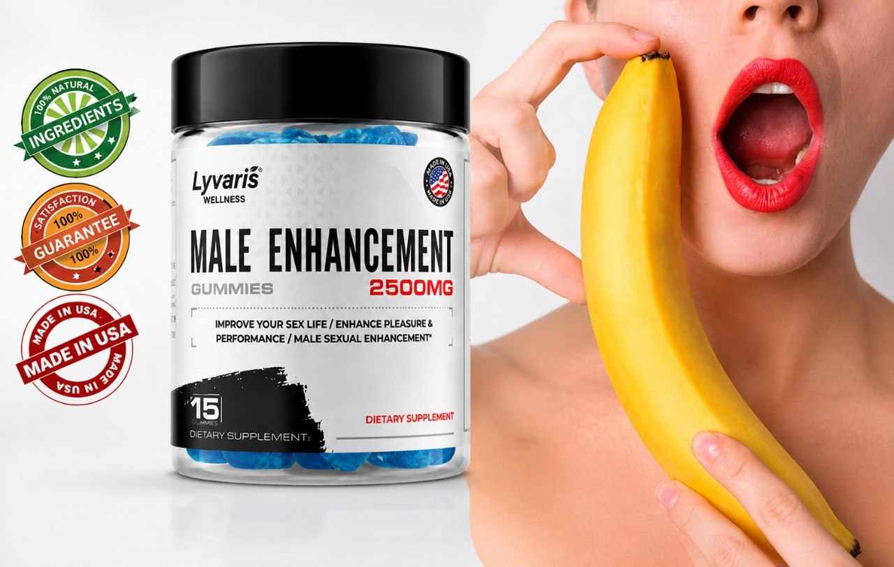 Lyvaris Male Enhancement Gummies – Men’s Performance & Power Booster