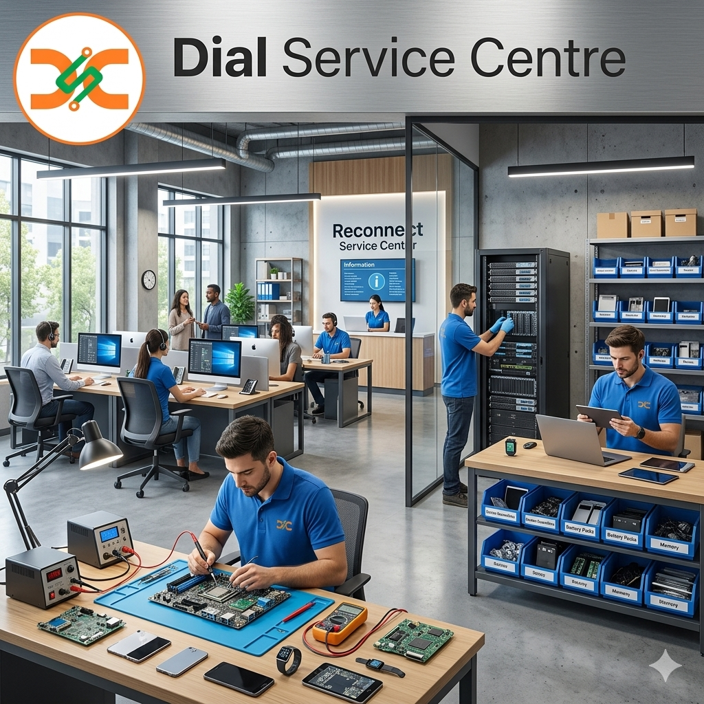 How can I contact Dial Service for the Reconnect Service Center?