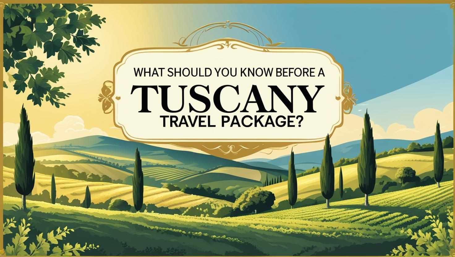 What Should You Know Before Booking a Tuscany Travel Package?