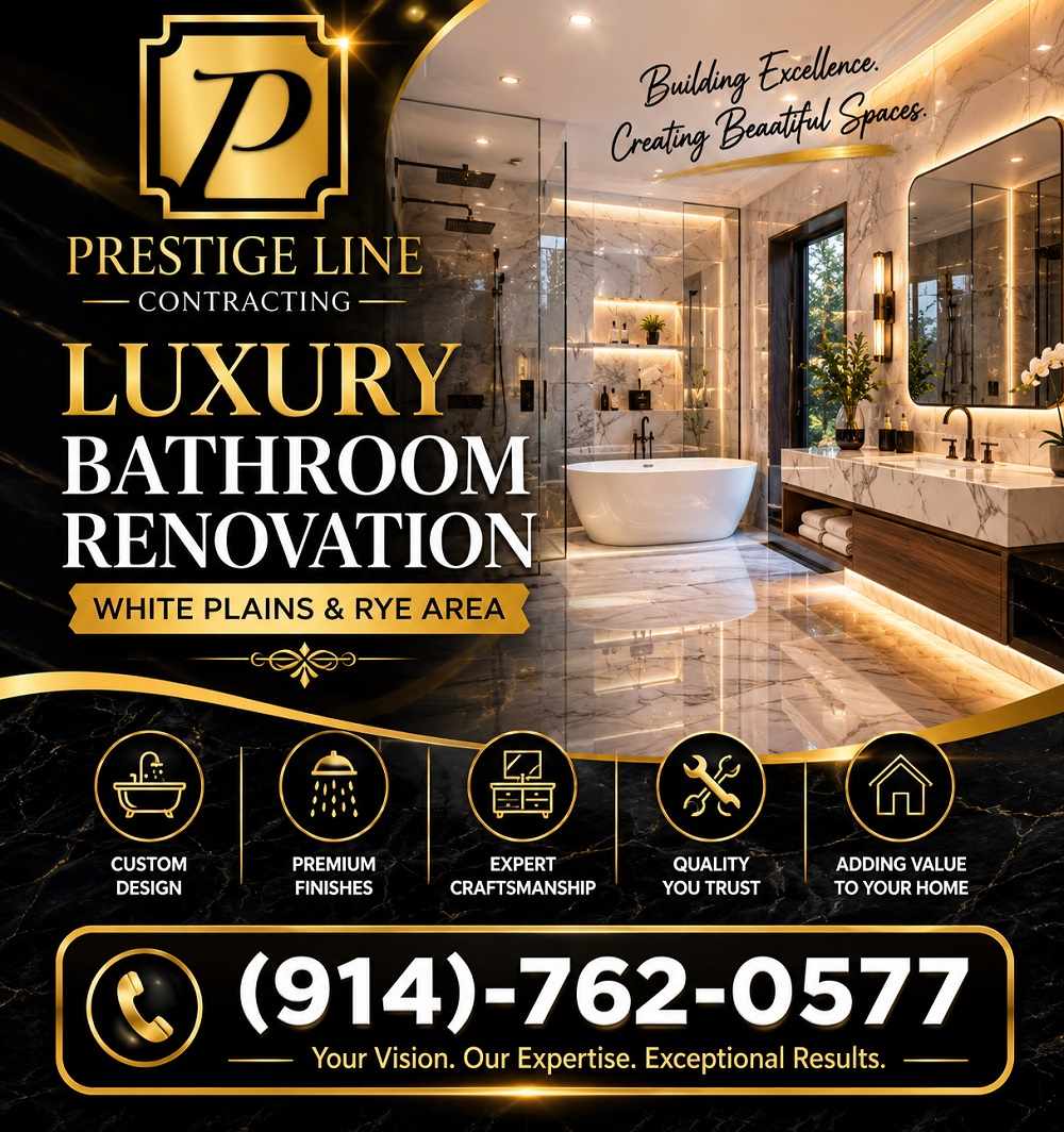 Luxury Bathroom Renovation White Plains and Rye Area