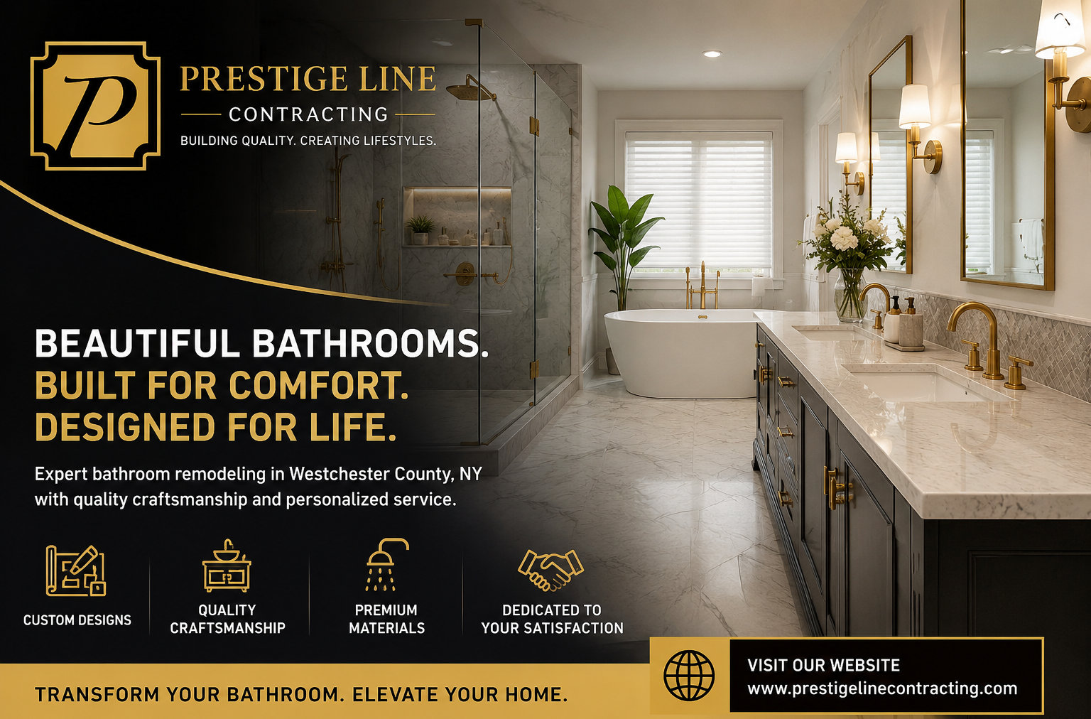 Modern Bathroom Design in Scarsdale
