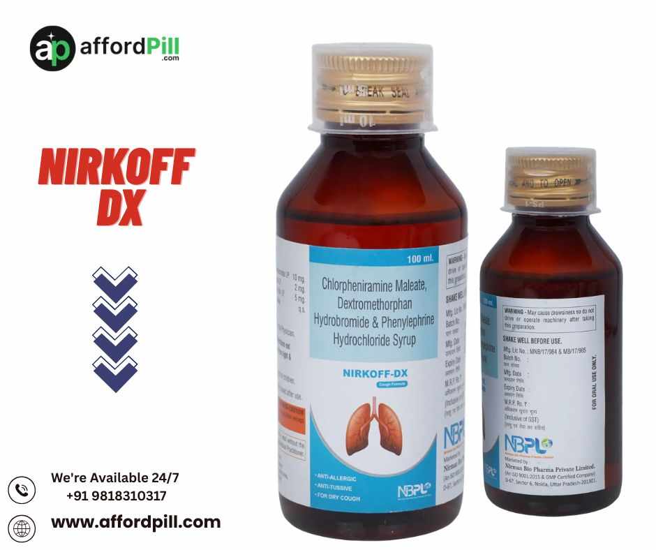 Nirkoff Dx for Cough – Uses, Side Effects & Best Price