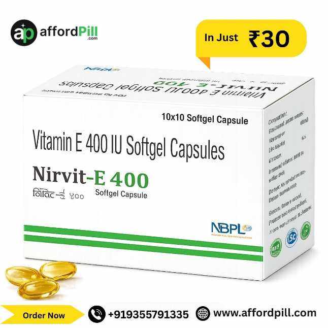Buy Nirvit E 400: Small Daily Steps Toward Better Health
