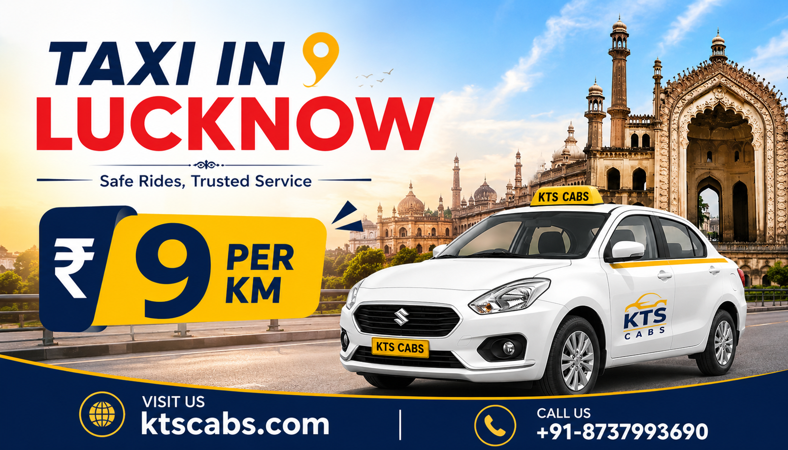 Complete Guide to Local Ride & Outstation Taxi Booking in Lucknow
