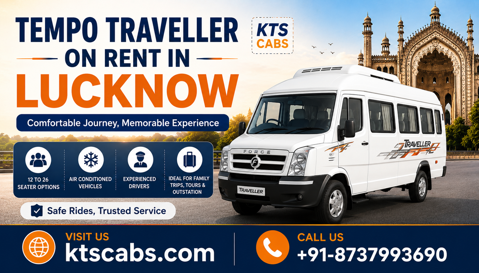 Your Complete Resource for Tempo Traveller Rentals in Lucknow