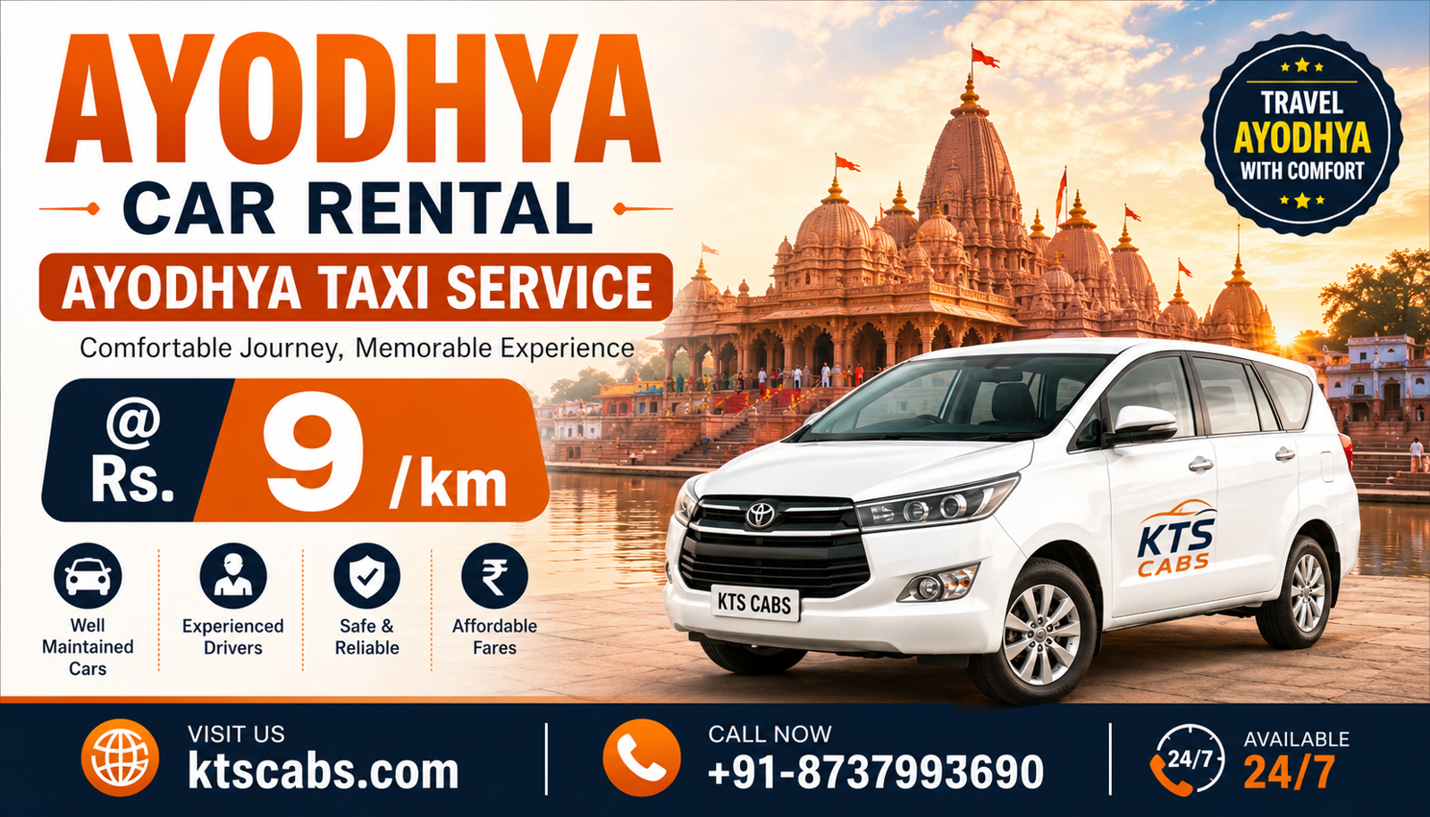 Ayodhya Taxi Service: Enhancing Your Travel Experience in Holy City
