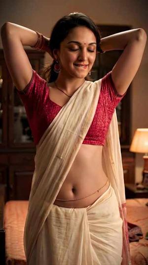 Saree Hits the Floor – My Petticoat Gets Pulled Down While They Inspect My Wet Pussy