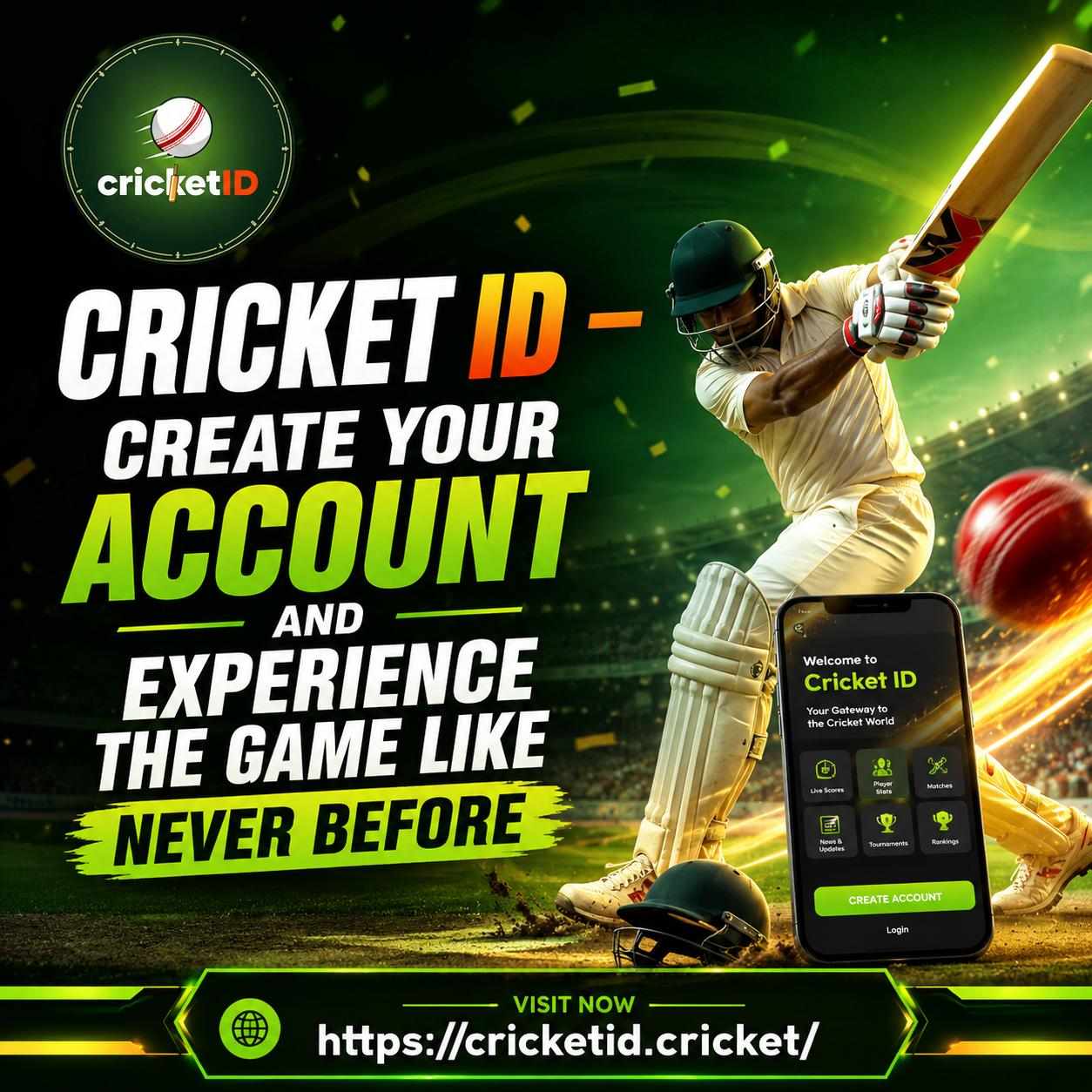 Your Cricket. Your Passion. Your Cricket ID