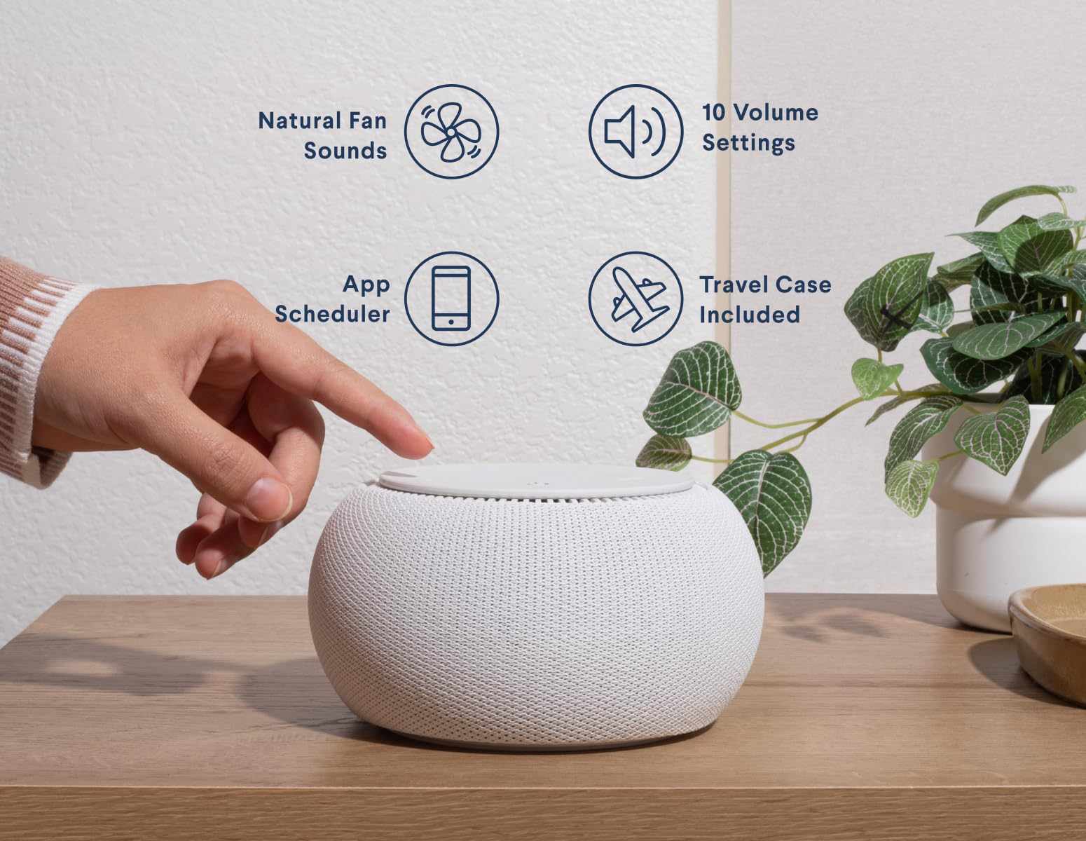 Sleep Better Every Night with Snoozzie White Noise Machine