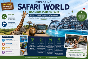 Exploring Safari World Bangkok Marine Park – Everything You Need to Know