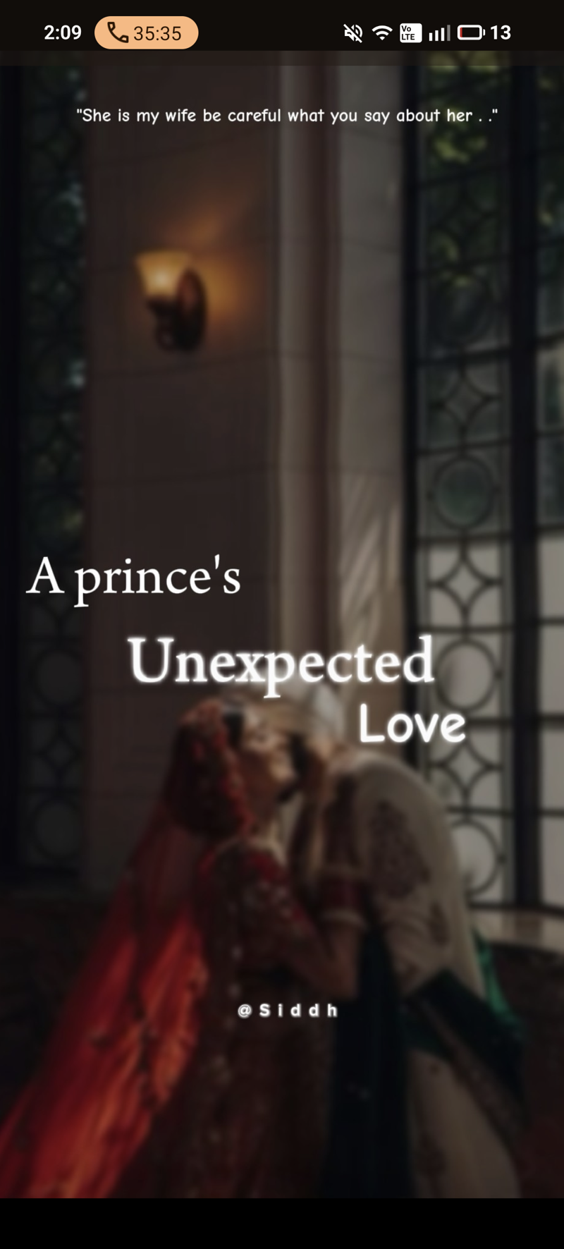 A Prince's unexpected love