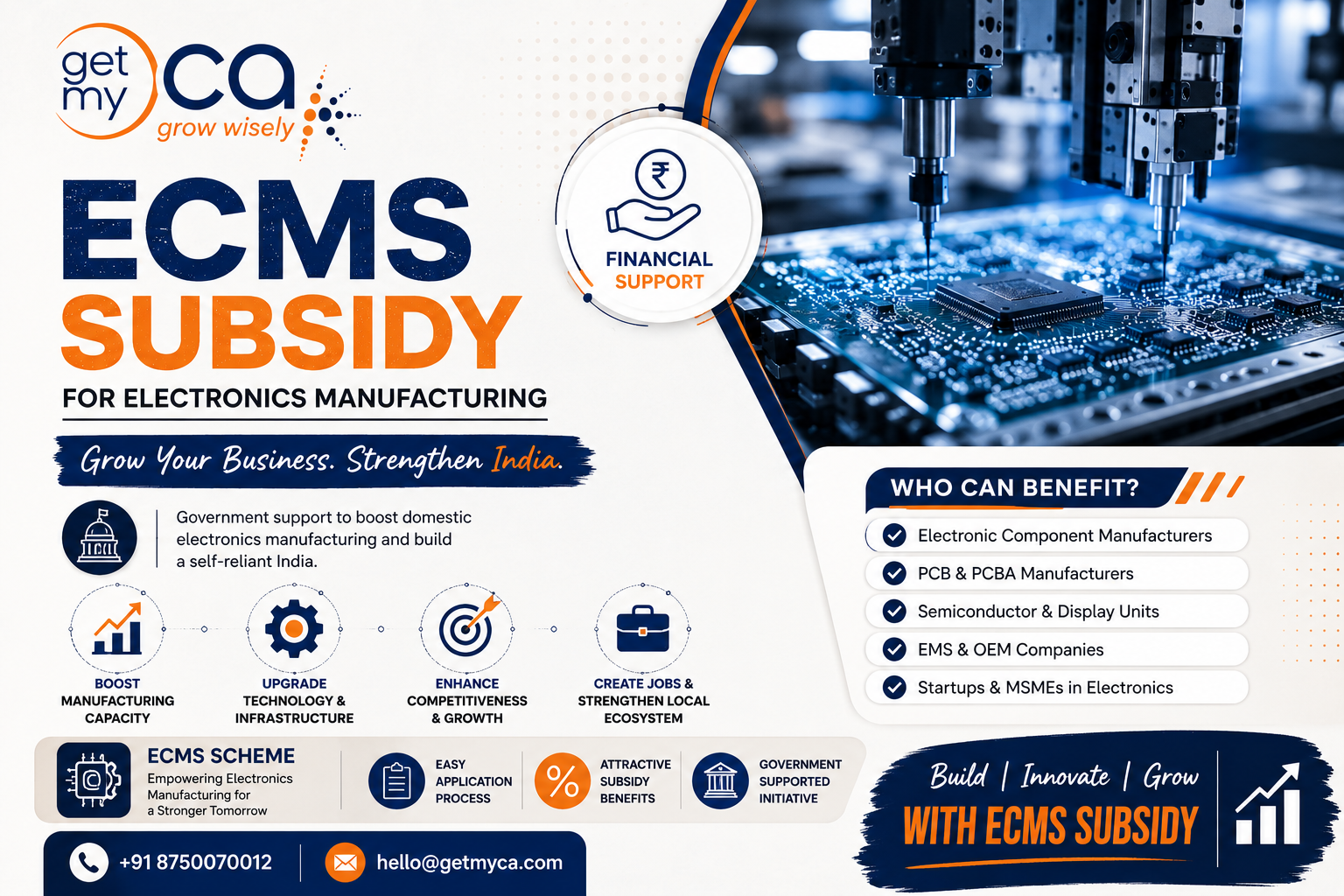 How ECMS Subsidy Supports Electronics Manufacturing Growth