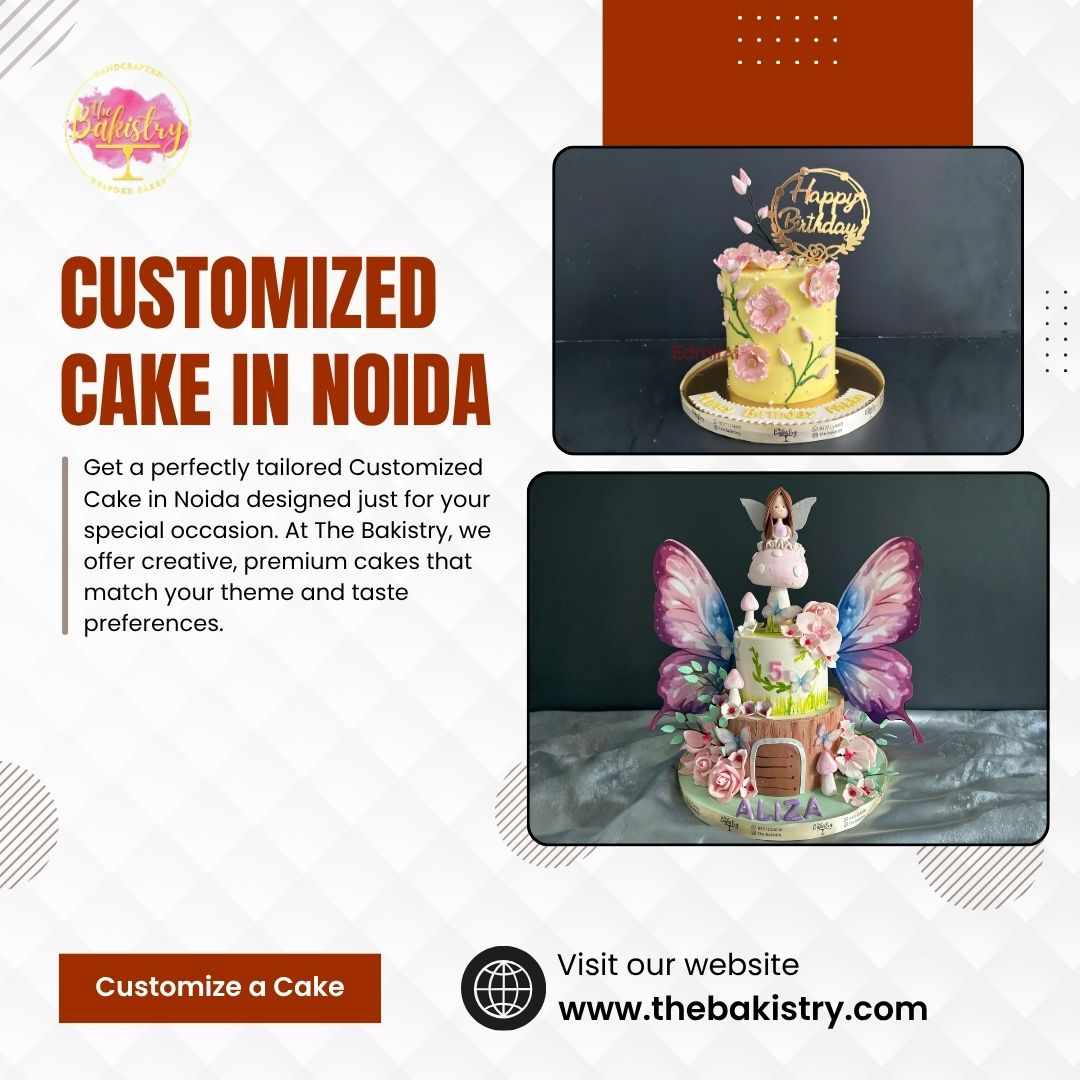 Exclusive Customized Cake in Noida Fresh Designer Cakes