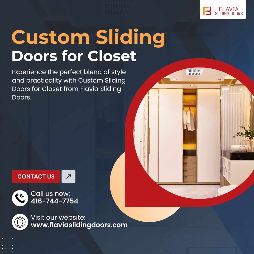 Elevate Home Interiors with Custom Sliding Doors for Closet