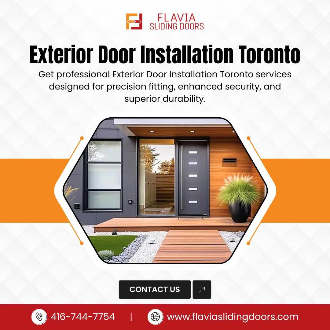 Exterior Door Installation Toronto Expert Services