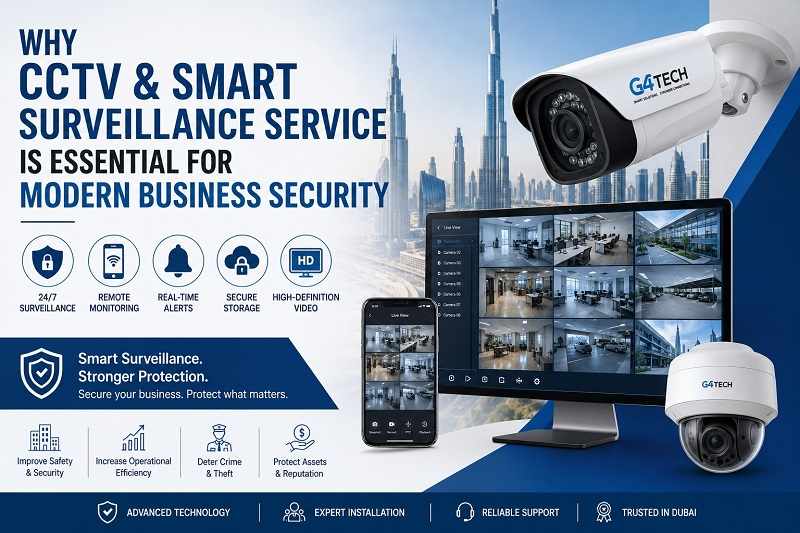 Why CCTV & Smart Surveillance Service Is Essential for Modern Business Security