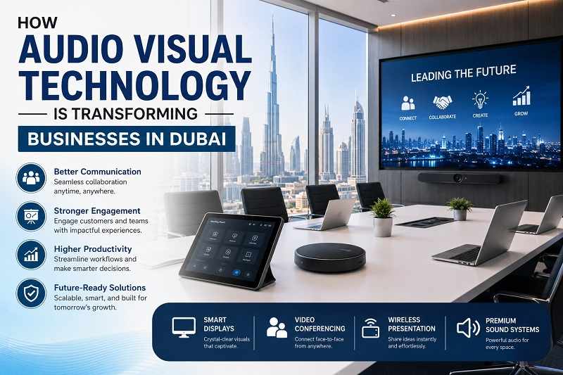 How Audio Visual Technology is Transforming Businesses in Dubai