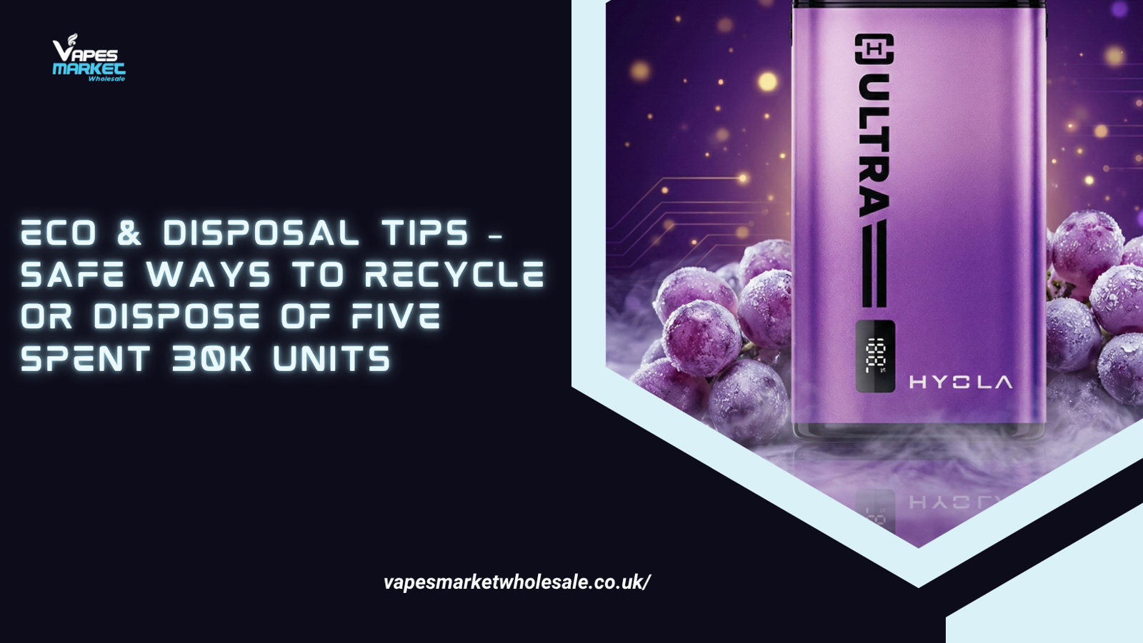 Eco & Disposal Tips – Safe Ways to Recycle or Dispose of Five Spent 30K Units
