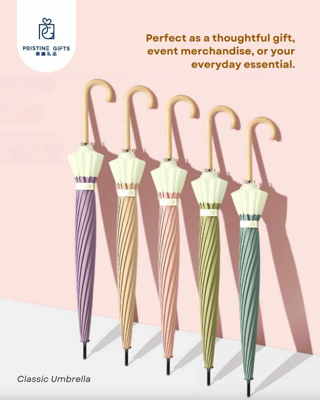 Weather-Ready Corporate Gifting with Custom Umbrellas
