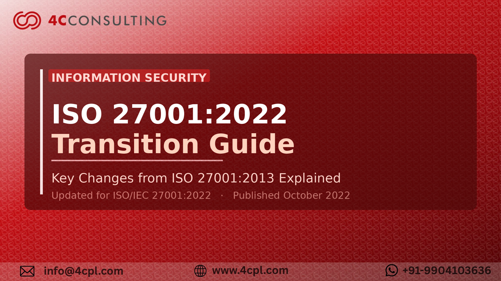 ISO 27001:2022 Transition Guide: Key Changes from ISO 27001:2013 Explained