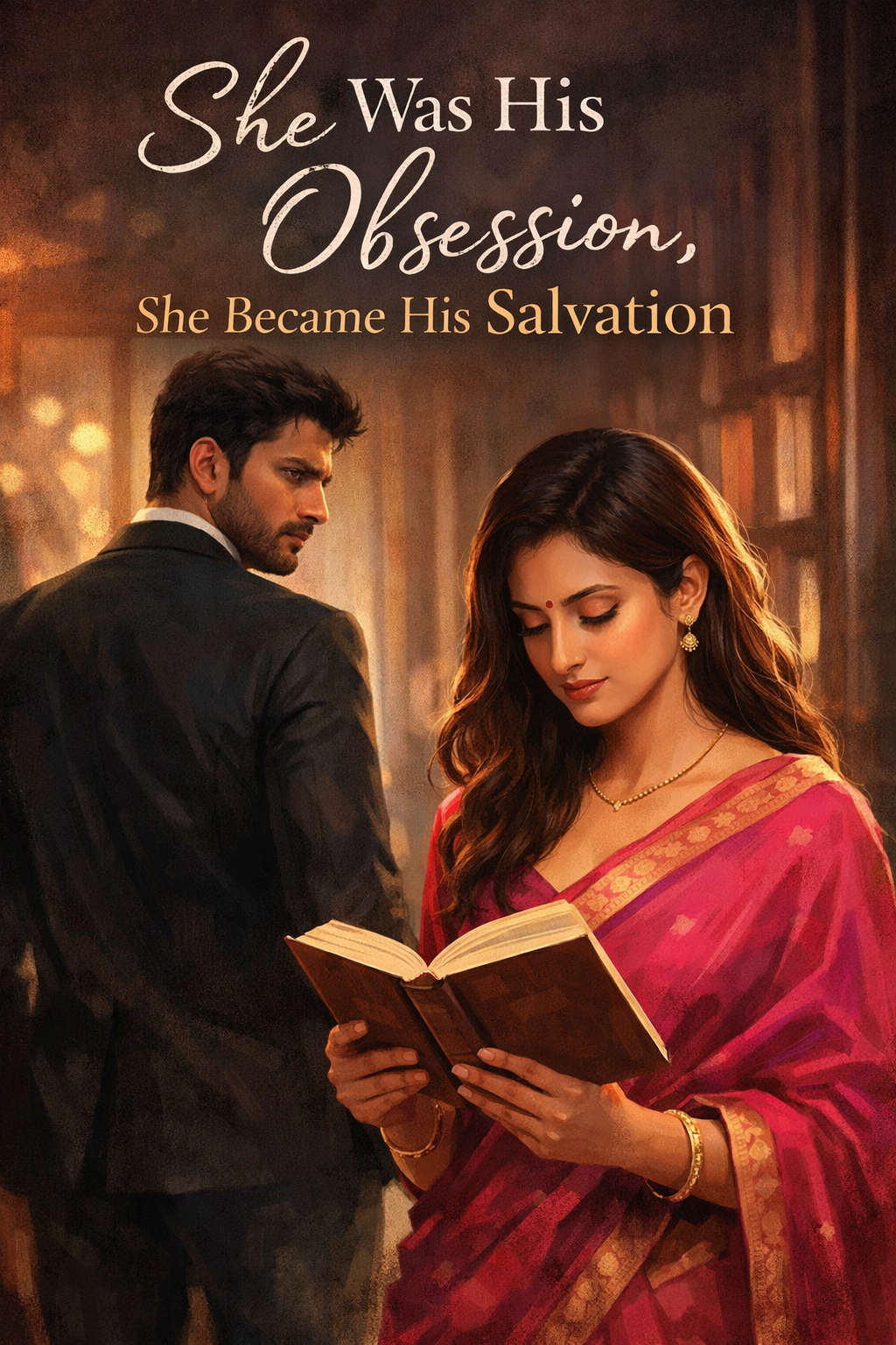 "She was His obsession,  She became His salvation
