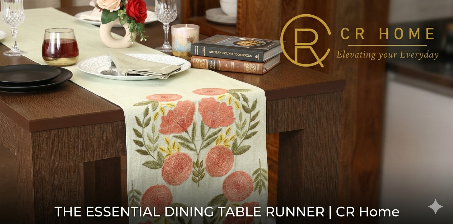 Buy Stylish Table Runner Online | Premium Center Table Runner by CRHome