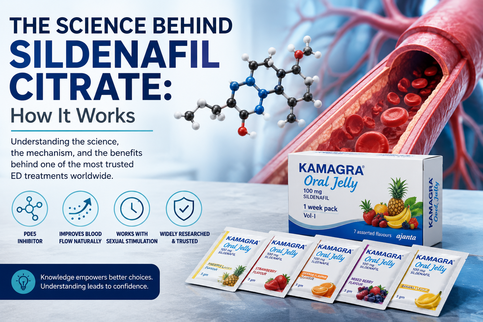 Understanding Sildenafil Citrate: The Science Behind One of the Most Researched ED Ingredients