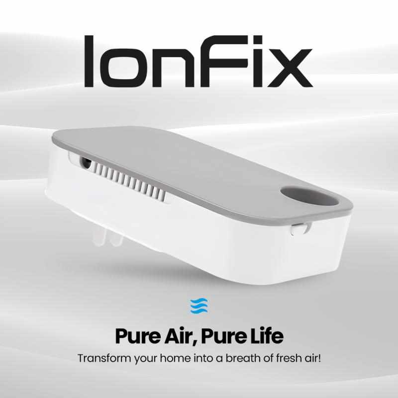 “IonFix Air Purifier for Allergies, Smoke & Pet Odors”