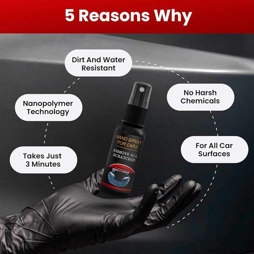 Easy Car Detailing with NuraFix Nano Car Spray