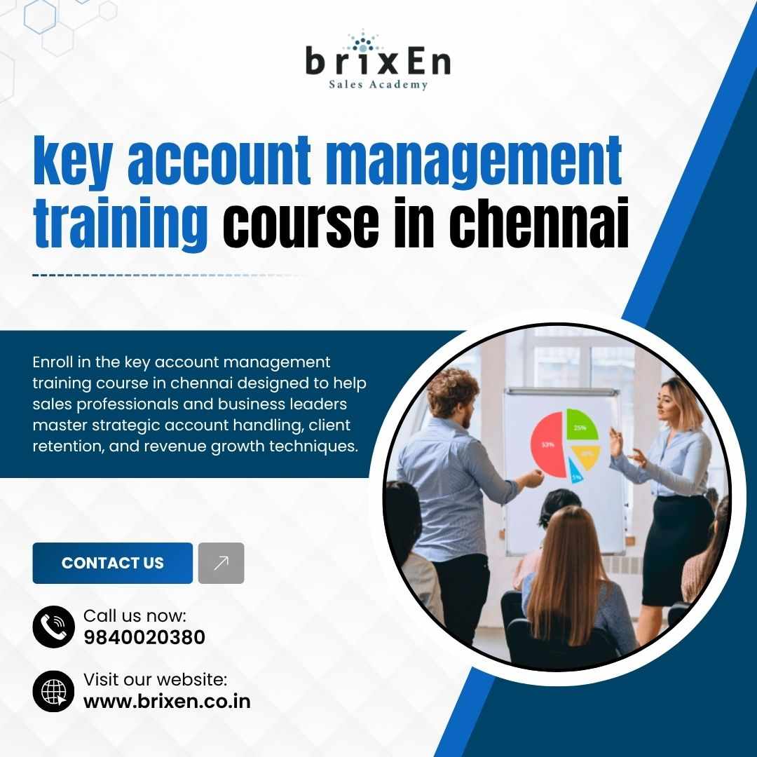 key account management training course in chennai program