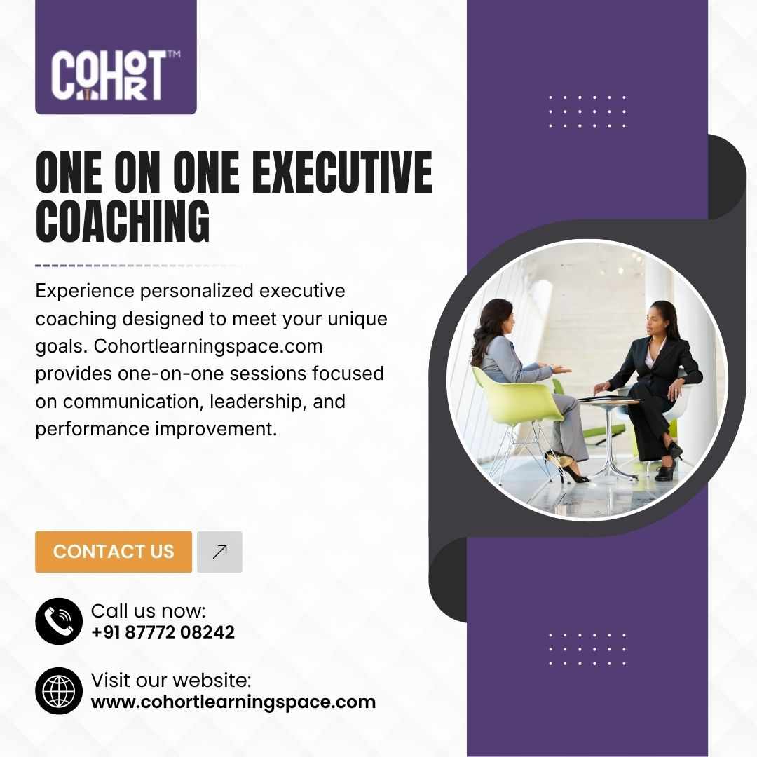 One on One Executive Coaching | Cohort Learning Space