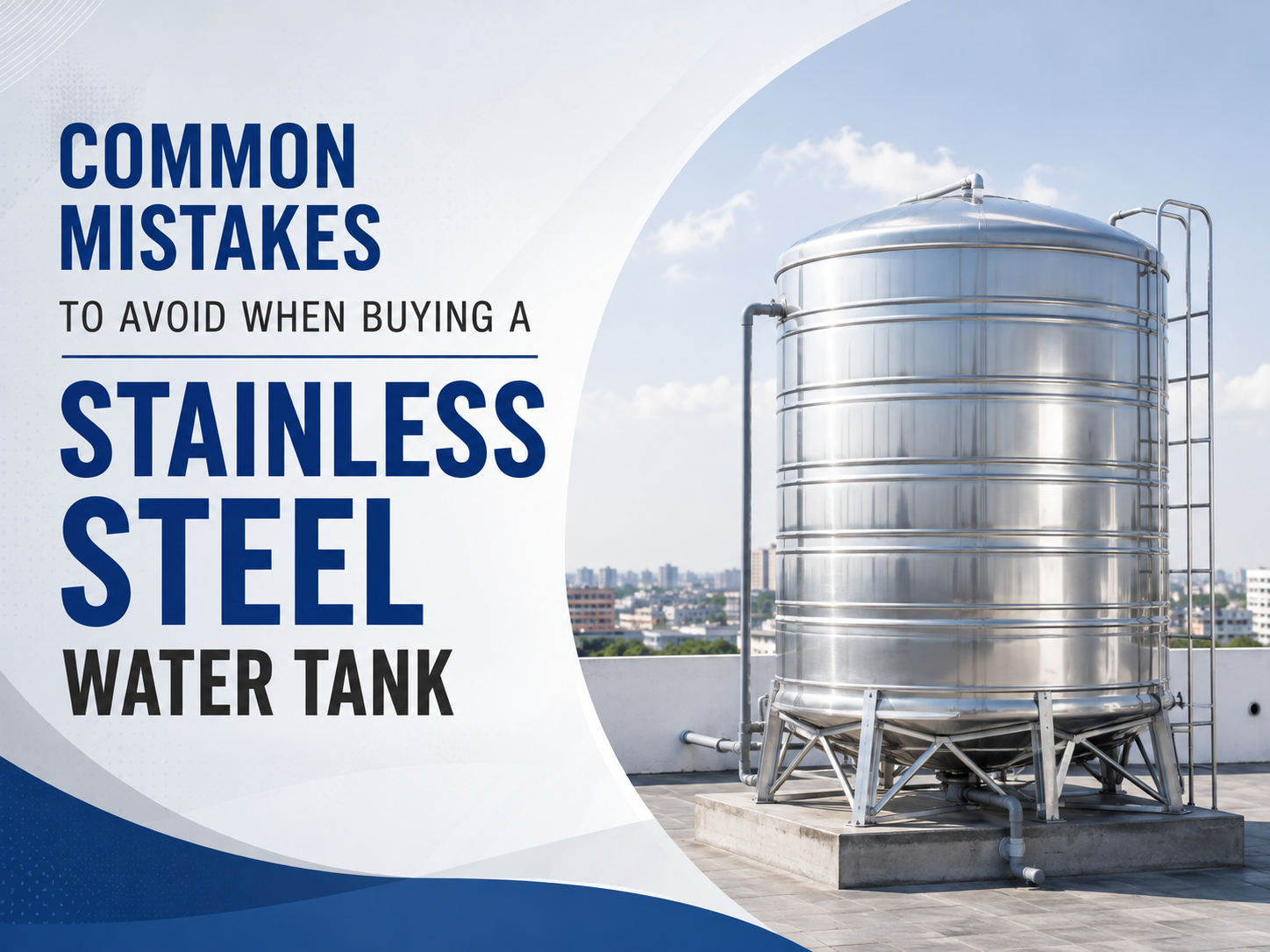 Common Mistakes to Avoid When Buying a Stainless Steel Water Tank
